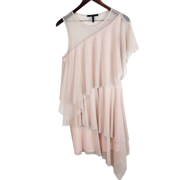 BCBGMaxAzria | Blush Pink Madison Tulle dress, S - Picture 2 of 10